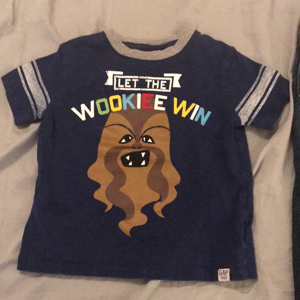 Gap 2T Star Wars Chewbacca shirt